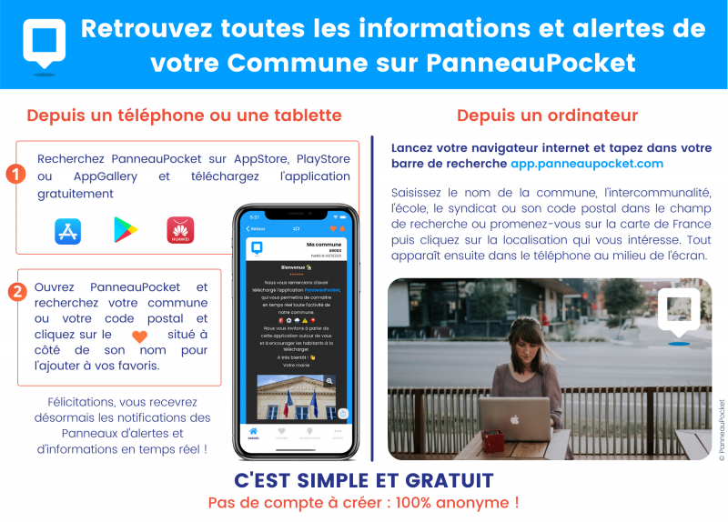 Visuel PanneauPocket de Rouxmesnil-Bouteilles
